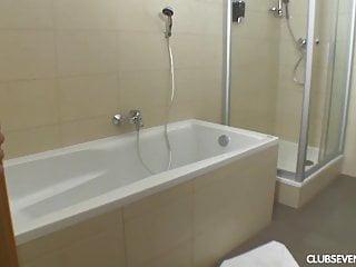 Bbc Kampf - zierliche Teenagerin kämpft mit bwc