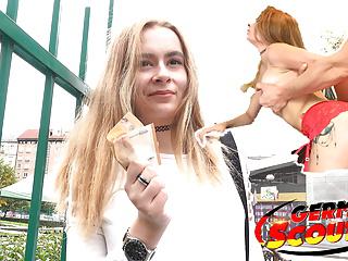 Deutsches Teen Girl wird abgeschleppt und gefickt